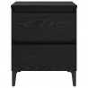 Szafka Nocna 2 pcs Czarny dąb 40 x 35 x 50 cm