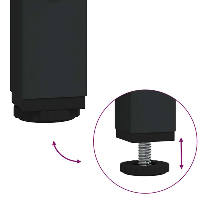 Szafka Nocna z szufladą 2 pcs dąb artisan 40 x 42 x 45 cm