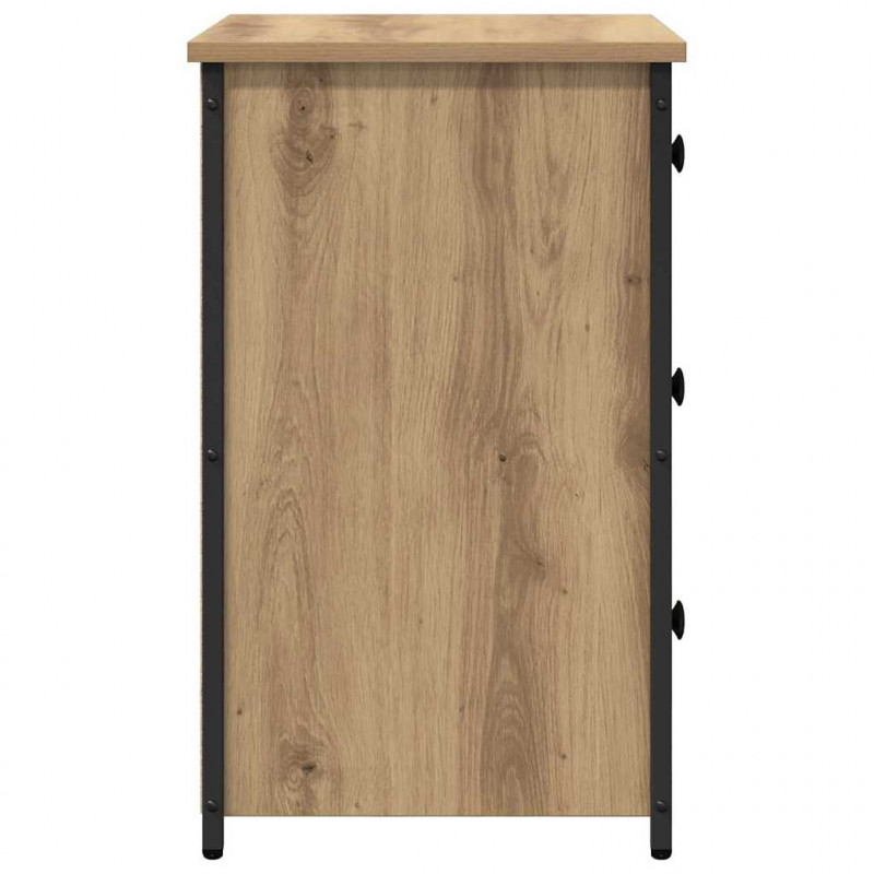 Szafka Nocna z szufladą 2 pcs Brązowy 40 x 36 x 60 cm