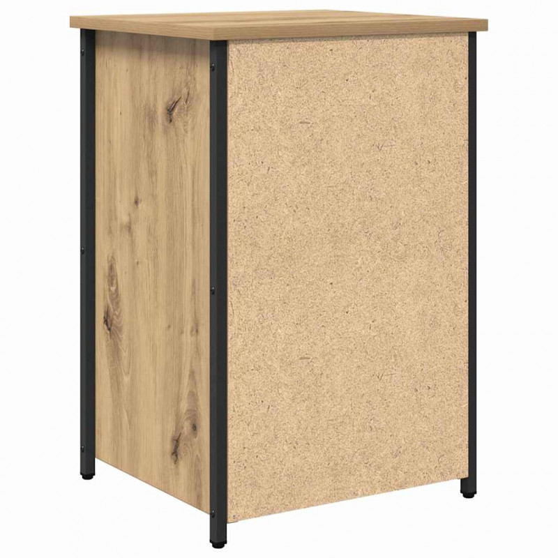 Szafka Nocna z szufladą 2 pcs Brązowy 40 x 36 x 60 cm