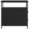 Szafka Nocna Czarny dąb 30 x 60 x 60 cm Materiał drewnopochodny