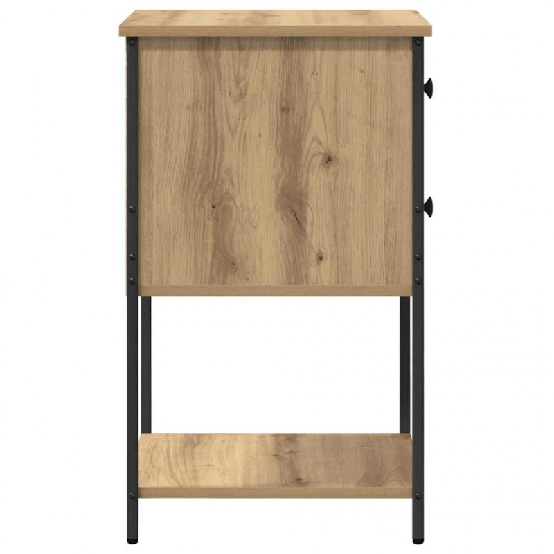 Szafka Nocna z szufladą 2 pcs dąb artisan 32 x 42 x 70 cm