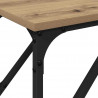 Konsola dąb artisan 200 x 29 x 75 cm