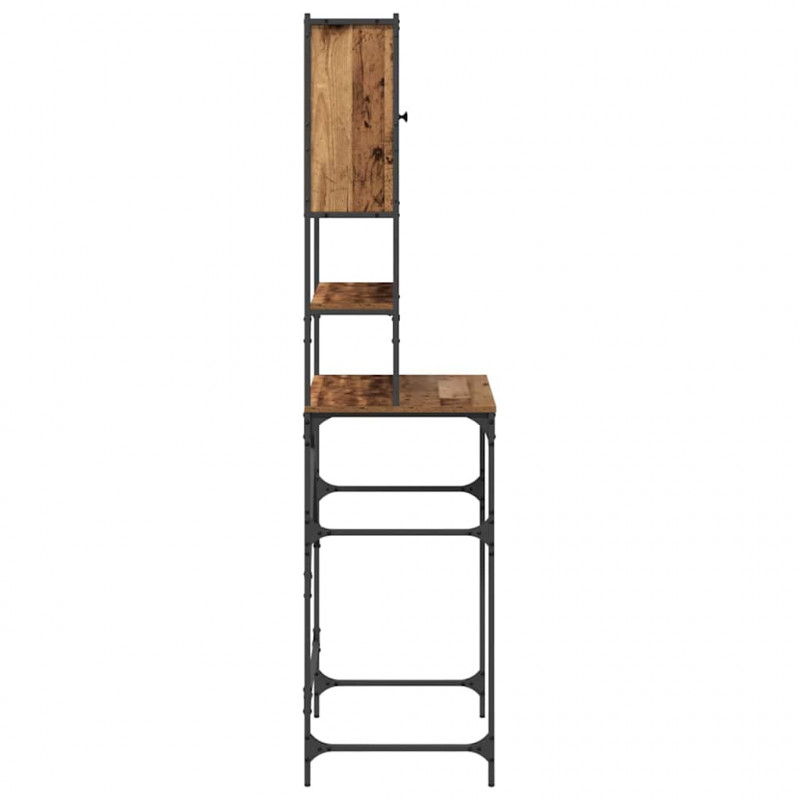 Szafka na pralkę Stare drewno 68 x 48,5 x 194 cm