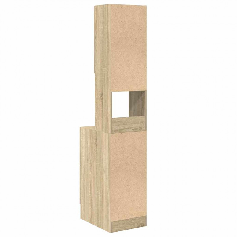 Szafka kuchenna Beżowy 35 x 50 x 180 cm Materiał drewnopochodny