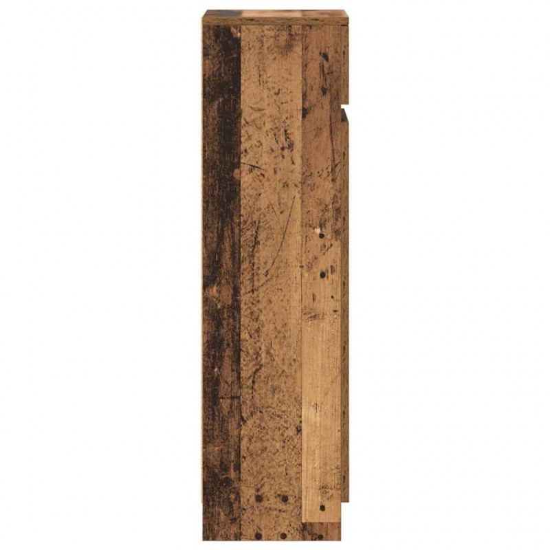 Szafka na buty z szufladą Stare drewno 100,5 x 28 x 100 cm