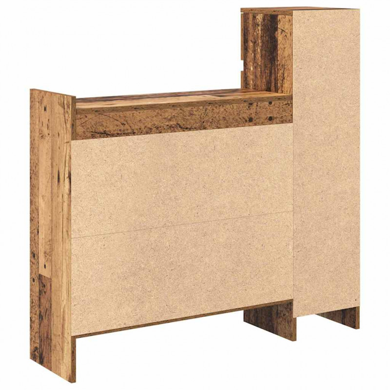 Szafka na buty z szufladą Stare drewno 100,5 x 28 x 100 cm