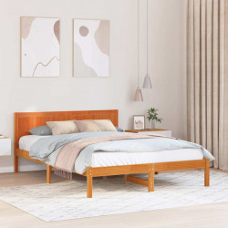 Ramka łóżka Brązowy 160 x 200 cm Lite drewno sosnowe