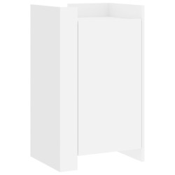 Szafka, biała, 45x35x75 cm, materiał drewnopochodny