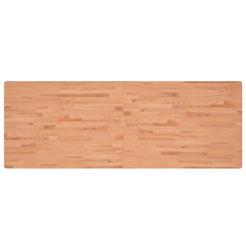 Półka ścienna pod umywalkę, stal i lite drewno bukowe