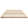 Stelaż łóżkowy Brązowy 90 x 210 cm Lite drewno sosnowe