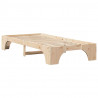 Ramka łóżka Naturalny 75 x 190 cm Lite drewno sosnowe