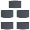Pierścień doniczki 5 pcs Antracyt 40 x 40 x 20 cm