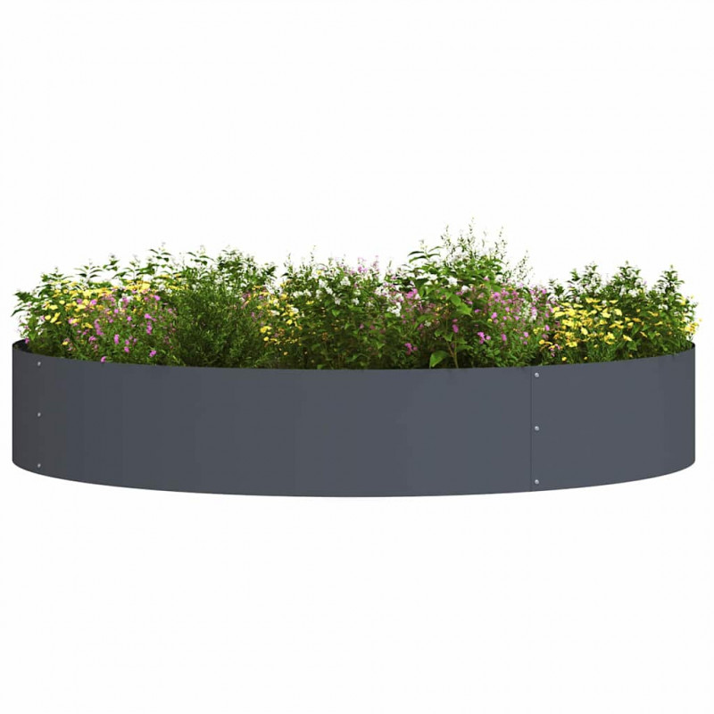 Pierścień doniczki 5 pcs Antracyt 120 x 120 x 20 cm
