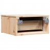 Stolik nocny Brązowy 37 x 35 x 18,5 cm Lite drewno sosnowe