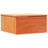 Stolik nocny z szufladą 2 pcs Woskowy Brąz 37 x 35 x 18,5 cm