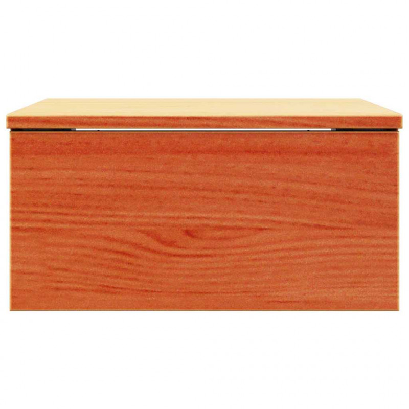 Stolik nocny z szufladą 2 pcs Woskowy Brąz 37 x 35 x 18,5 cm