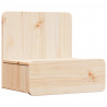 Stolik nocny z szufladą 2 pcs Brązowy 44 x 32,5 x 40 cm