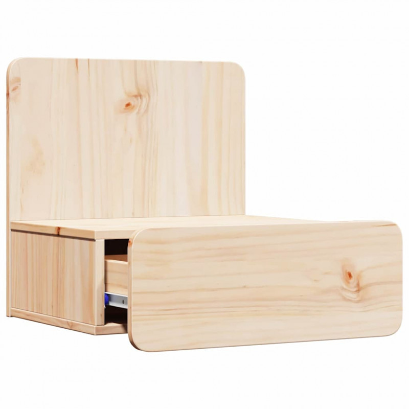Stolik nocny z szufladą 2 pcs Brązowy 44 x 32,5 x 40 cm