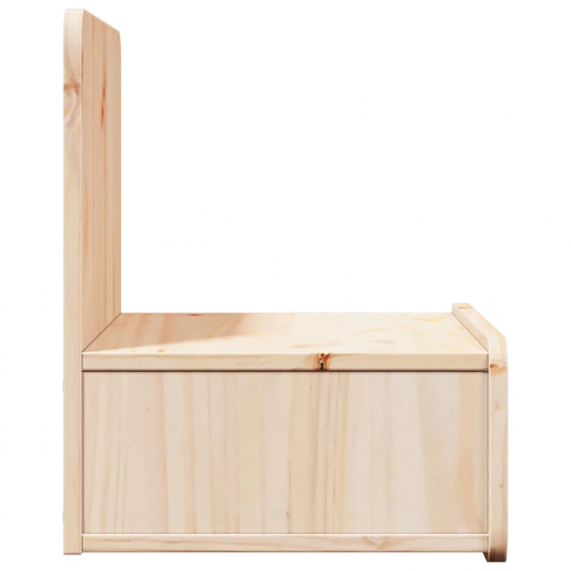 Stolik nocny z szufladą 2 pcs Brązowy 44 x 32,5 x 40 cm