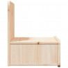 Stolik nocny z szufladą 2 pcs Brązowy 44 x 32,5 x 40 cm