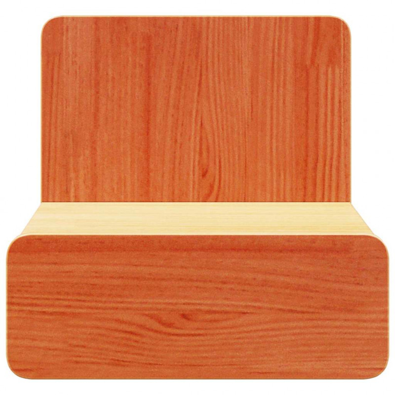 Stolik nocny z szufladą 2 pcs Woskowy Brąz 44 x 32,5 x 40 cm