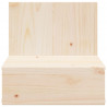 Stolik nocny Brązowy 42 x 32,5 x 40 cm Lite drewno sosnowe