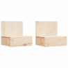 Stolik nocny z szufladą 2 pcs Brązowy 42 x 32,5 x 40 cm