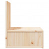 Stolik nocny z szufladą 2 pcs Brązowy 42 x 32,5 x 40 cm