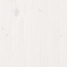 Ramka łóżka Biały 100 x 200 cm Lite drewno sosnowe