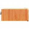 Stolik nocny z szufladą 2 pcs Woskowy Brąz 39 x 34 x 16,5 cm