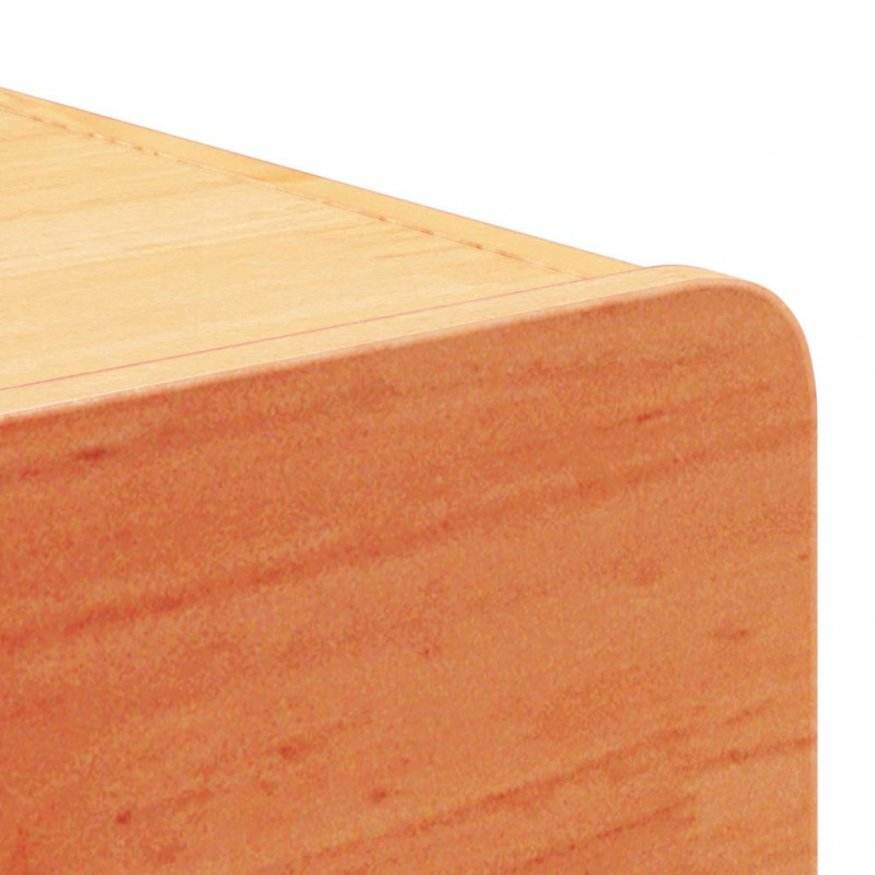Stolik nocny z szufladą 2 pcs Woskowy Brąz 39 x 34 x 16,5 cm