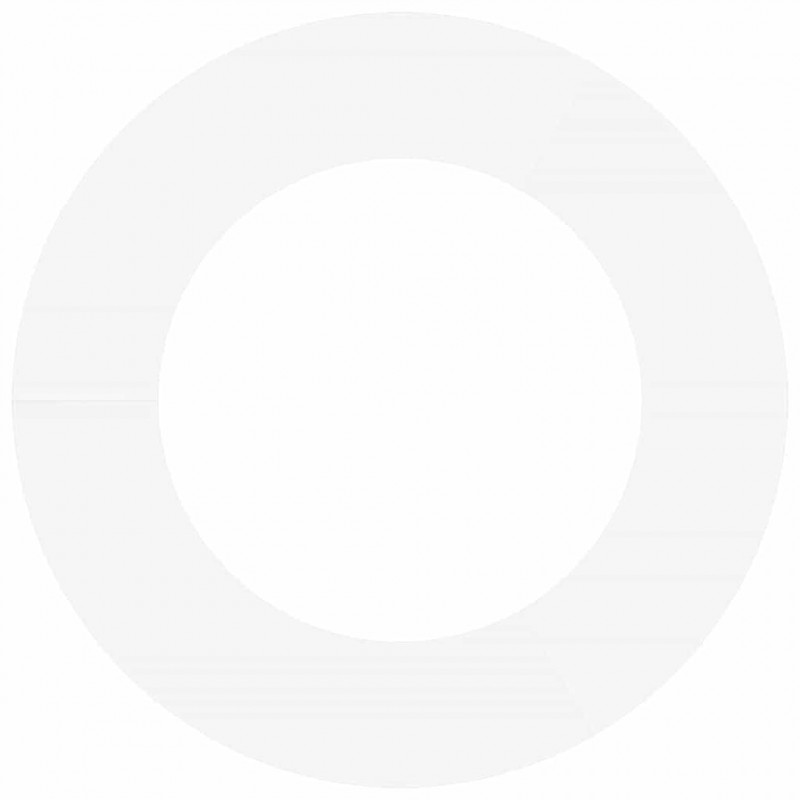 odpowiedni dla płaskiego pierścienia drzewa Biały Ø50 / 80 cm