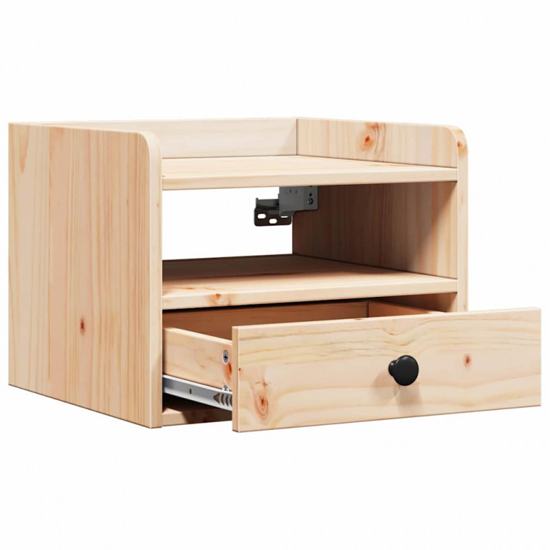 Stolik nocny z szufladą 2 pcs Brązowy 38 x 36 x 29,5 cm