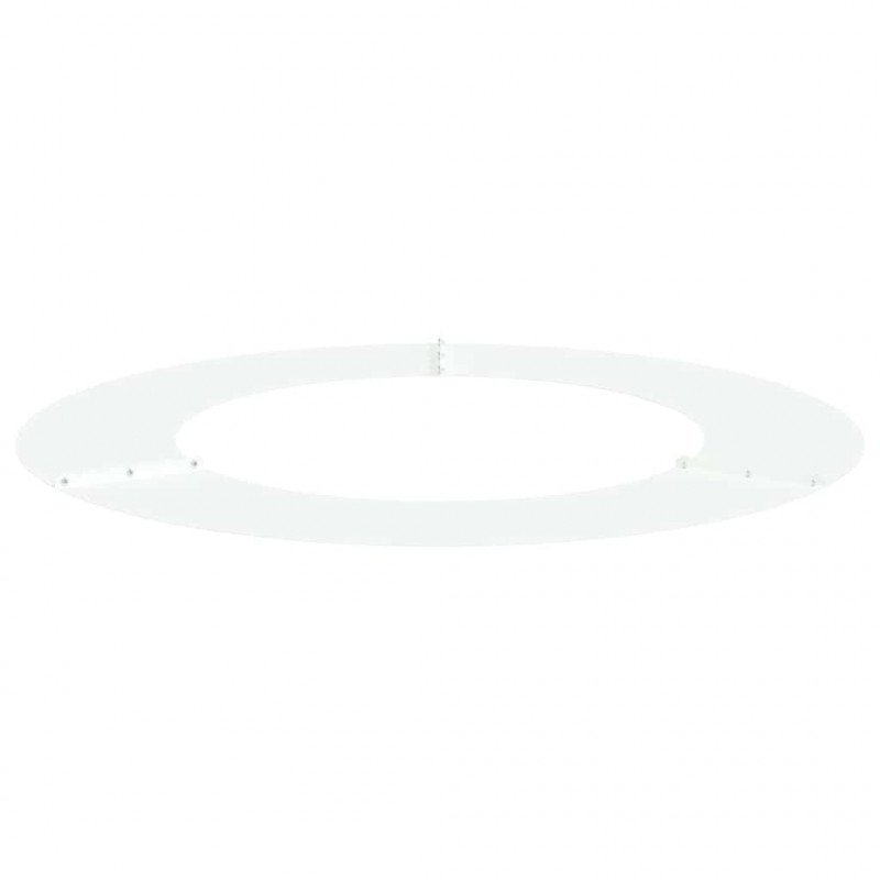 odpowiedni dla płaskich pierścieni drzewa 5 pcs Biały Ø50 / 80 cm