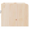 Stolik nocny z szufladą 2 pcs Brązowy 38 x 36 x 29,5 cm