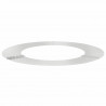 odpowiedni dla płaskich pierścieni drzewa 5 pcs Srebrny