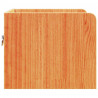 Stolik nocny Woskowy Brąz 38 x 36 x 29,5 cm Lite drewno sosnowe