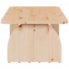 Stolik kawowy Naturalny 80 x 50 x 31 cm Lite drewno sosnowe