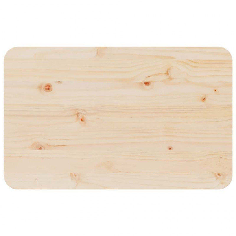 Stolik kawowy Naturalny 80 x 50 x 31 cm Lite drewno sosnowe