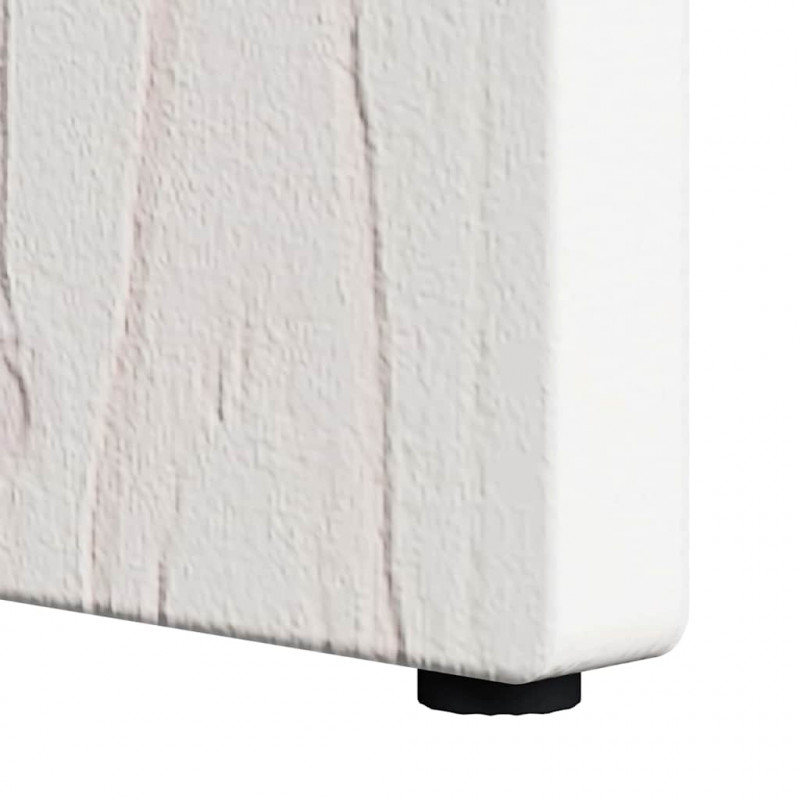 Stolik kawowy Biały 80 x 50 x 31 cm Lite drewno sosnowe