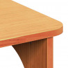 Stolik kawowy Woskowy Brąz 80 x 50 x 31 cm Lite drewno sosnowe