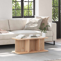 Stolik kawowy Naturalny 80 x 39,5 x 33,5 cm Lite drewno sosnowe