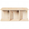 Stolik kawowy Naturalny 80 x 39,5 x 33,5 cm Lite drewno sosnowe
