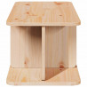Stolik kawowy Naturalny 80 x 39,5 x 33,5 cm Lite drewno sosnowe