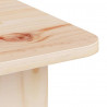 Stolik kawowy Naturalny 80 x 39,5 x 33,5 cm Lite drewno sosnowe
