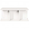 Stolik kawowy Biały 80 x 39,5 x 33,5 cm Lite drewno sosnowe