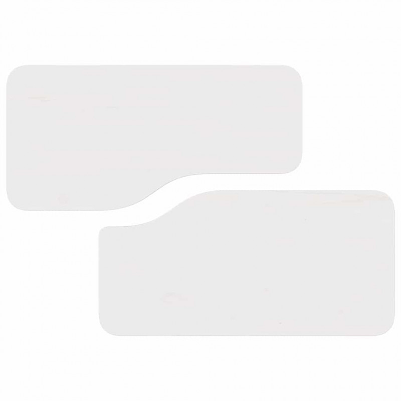 Stolik kawowy 2 pcs Biały Lite drewno sosnowe