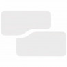 Stolik kawowy 2 pcs Biały Lite drewno sosnowe