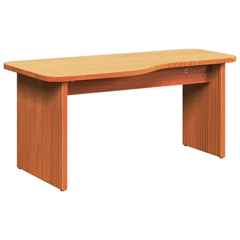 Stolik kawowy 2 pcs Woskowy Brąz Lite drewno sosnowe